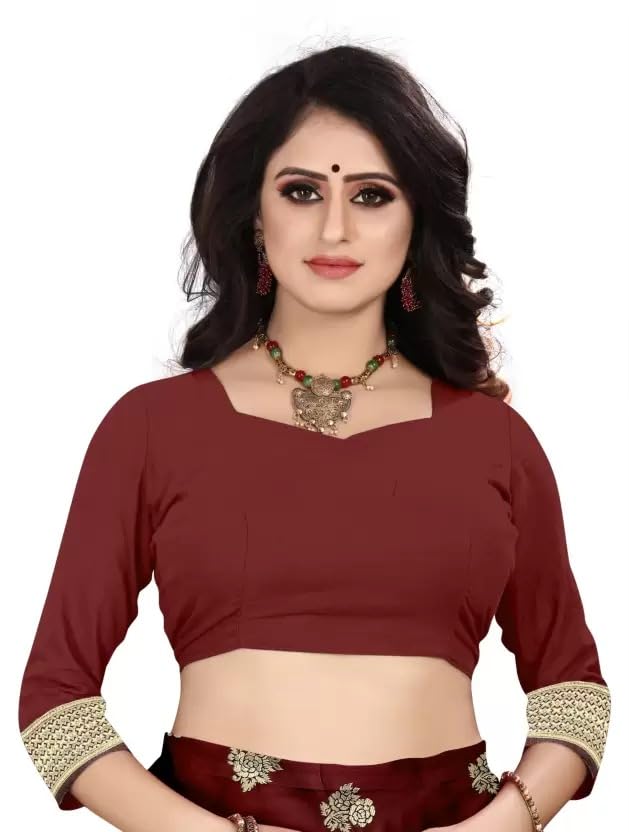 Women's Banarasi SareeSilk Saree With Blouse Piece