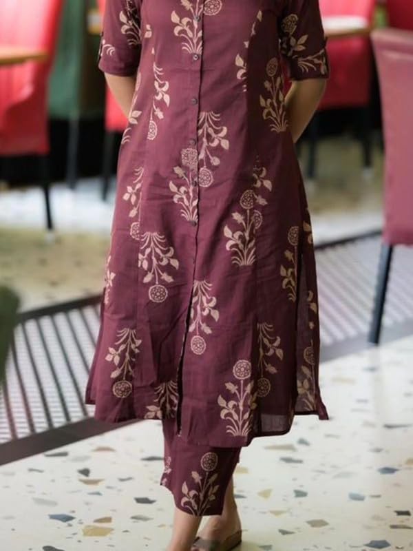 Sun Fashion And Lifestyle Women's Kurta and Pant Set