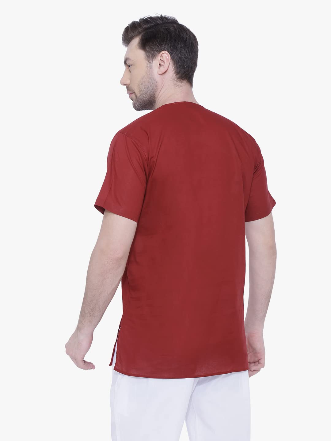 Rajubhai Hargovindas Men Cotton Straight Kurta