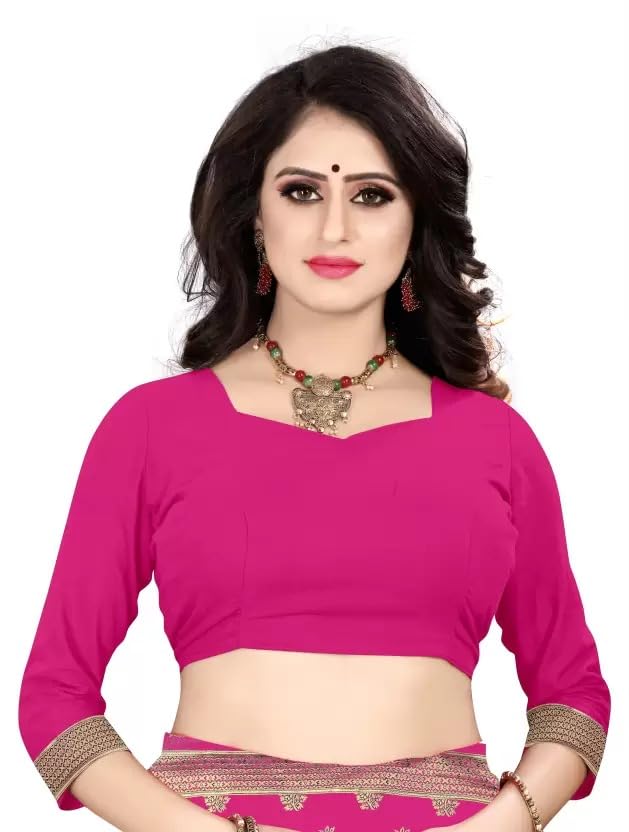 Women's Banarasi SareeSilk Saree With Blouse Piece