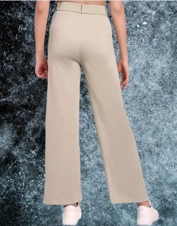 Elendra Women's Polyester Blend Casual Pants