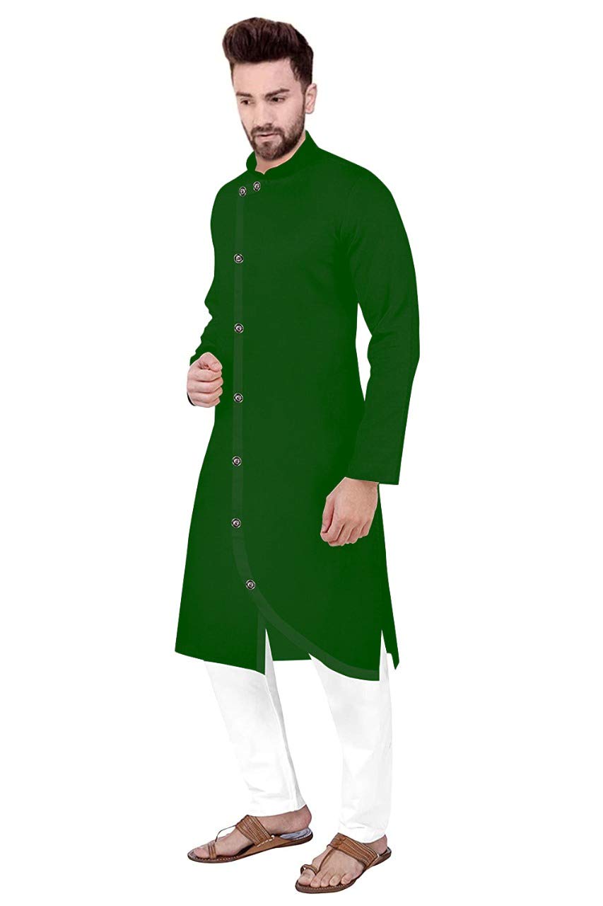 trustous Men's Cotton Kurta Set