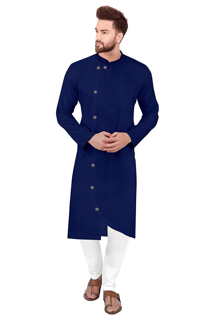trustous Men's Cotton Kurta Set