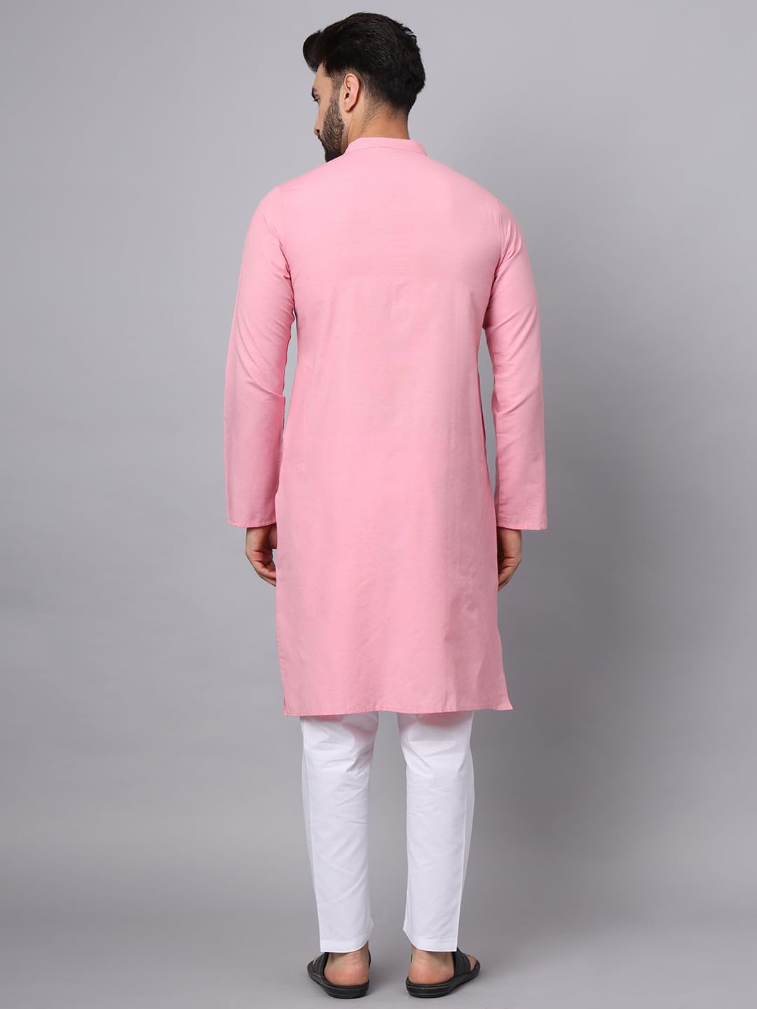 CHIKAN Men's Cotton Regular Premium Long Kurta