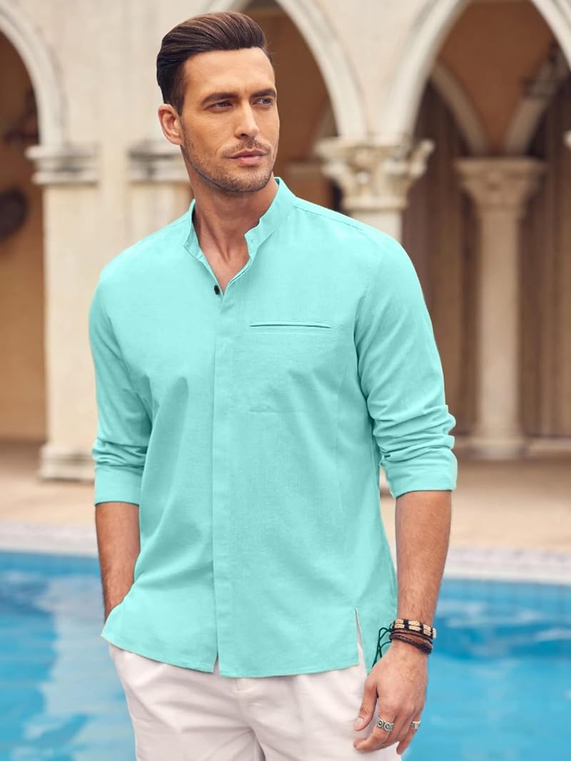Bellstone Men's Solid Regular Fit Shirt