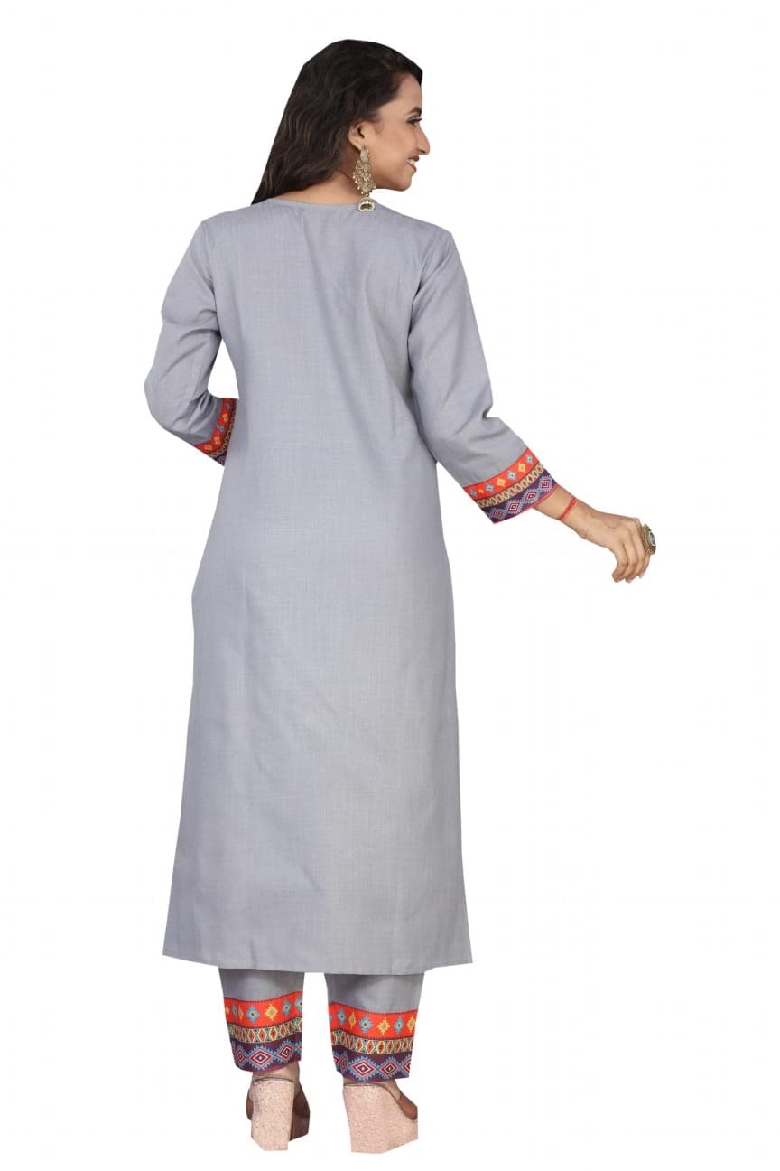 Women Cotton Kurta Set with Dupatta | Pure Cotton