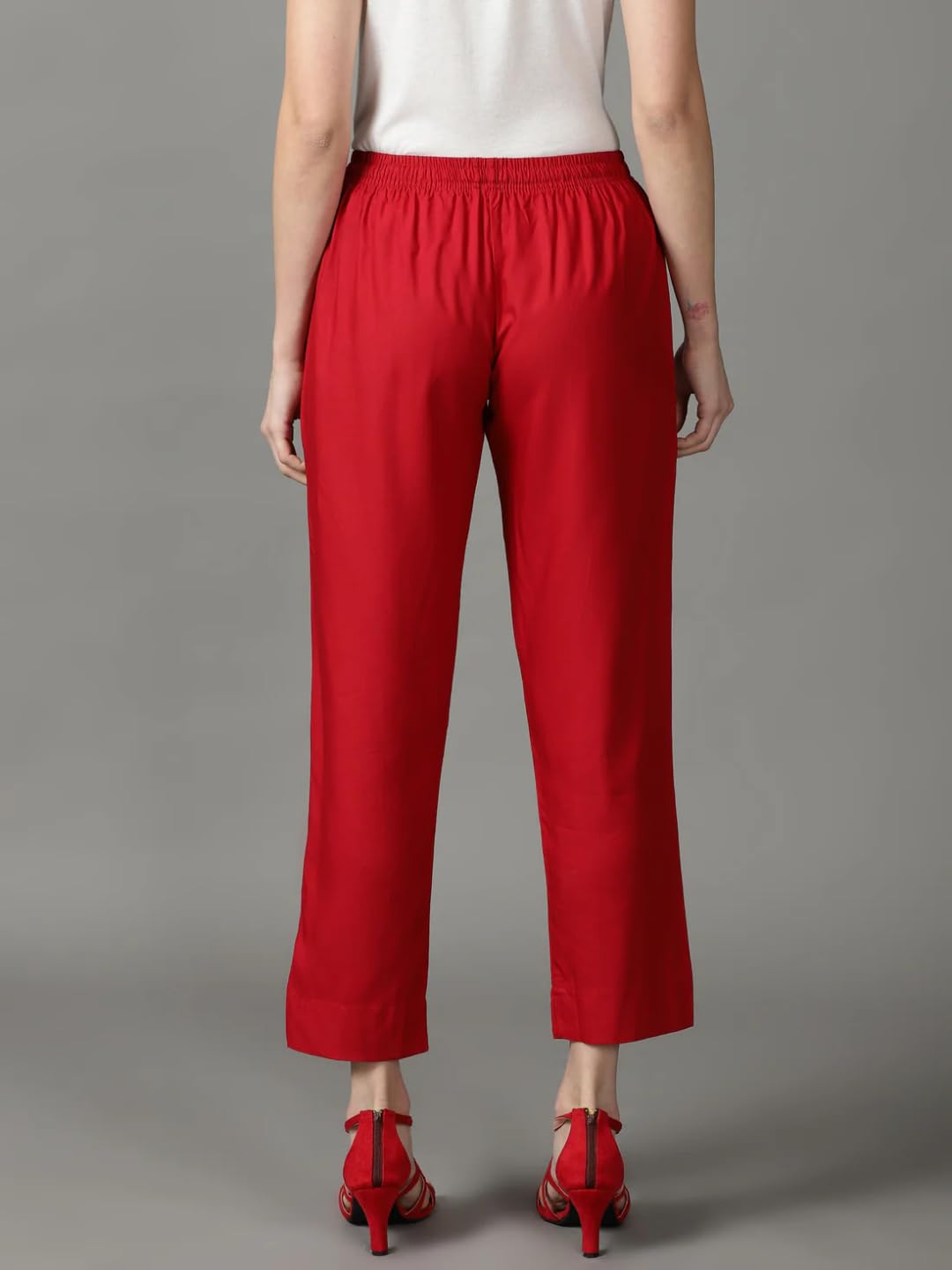 Cadila Women's Cotton Drawstring Rayon Pants