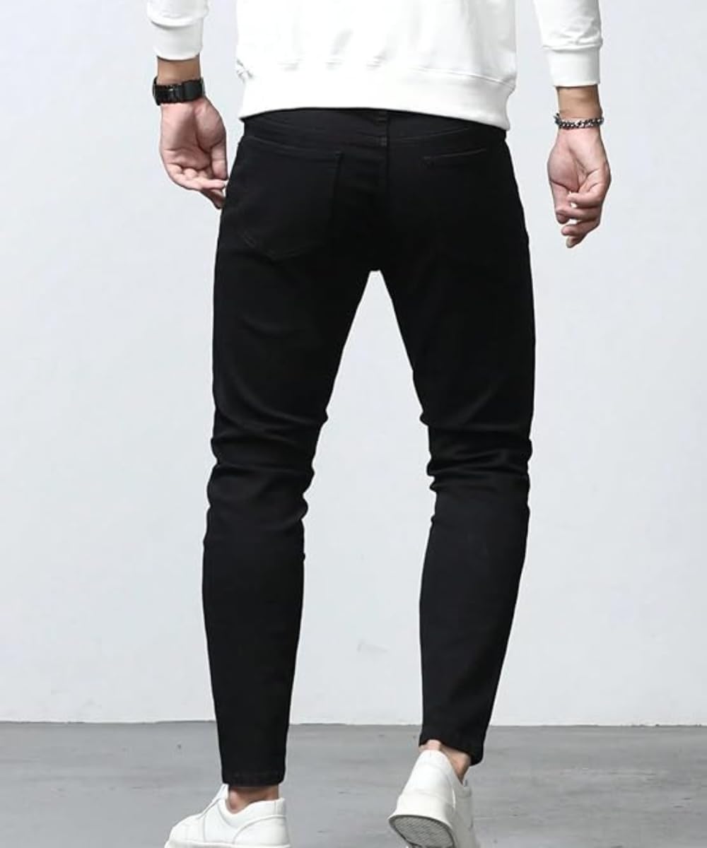 PYKAR Mens Jeans Stretchable Cotton Fabric Regular Fit