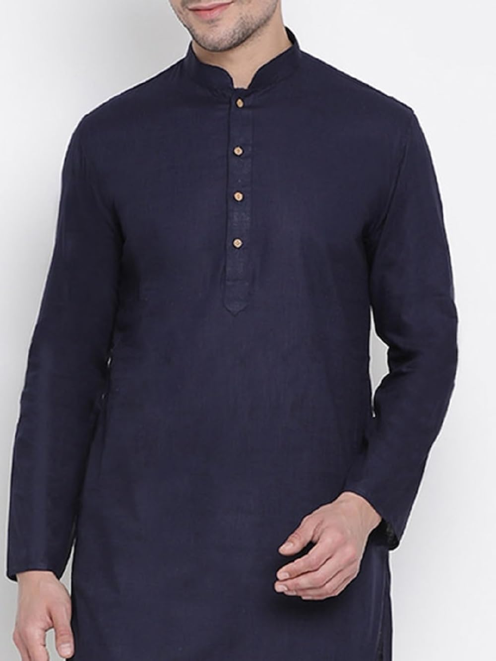 Lymio Men's Cotton Blend Regular Fit Casual Kurta