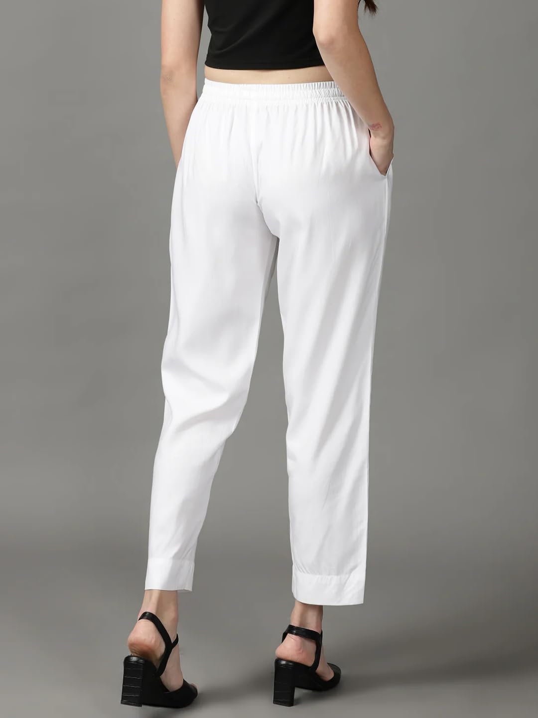 Cadila Women's Cotton Drawstring Rayon Pants