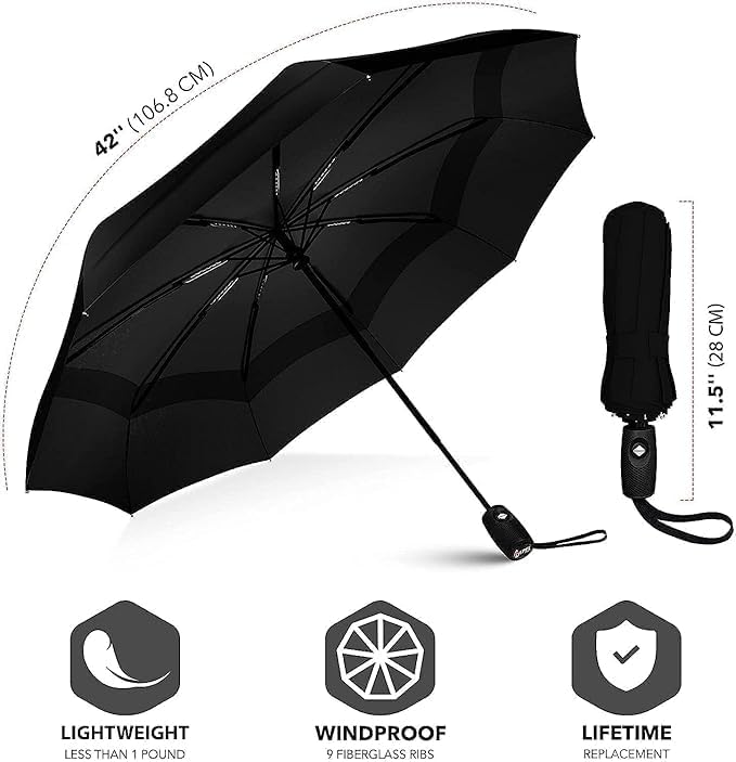 LivTee UV protection Automatic Open close Umbrella