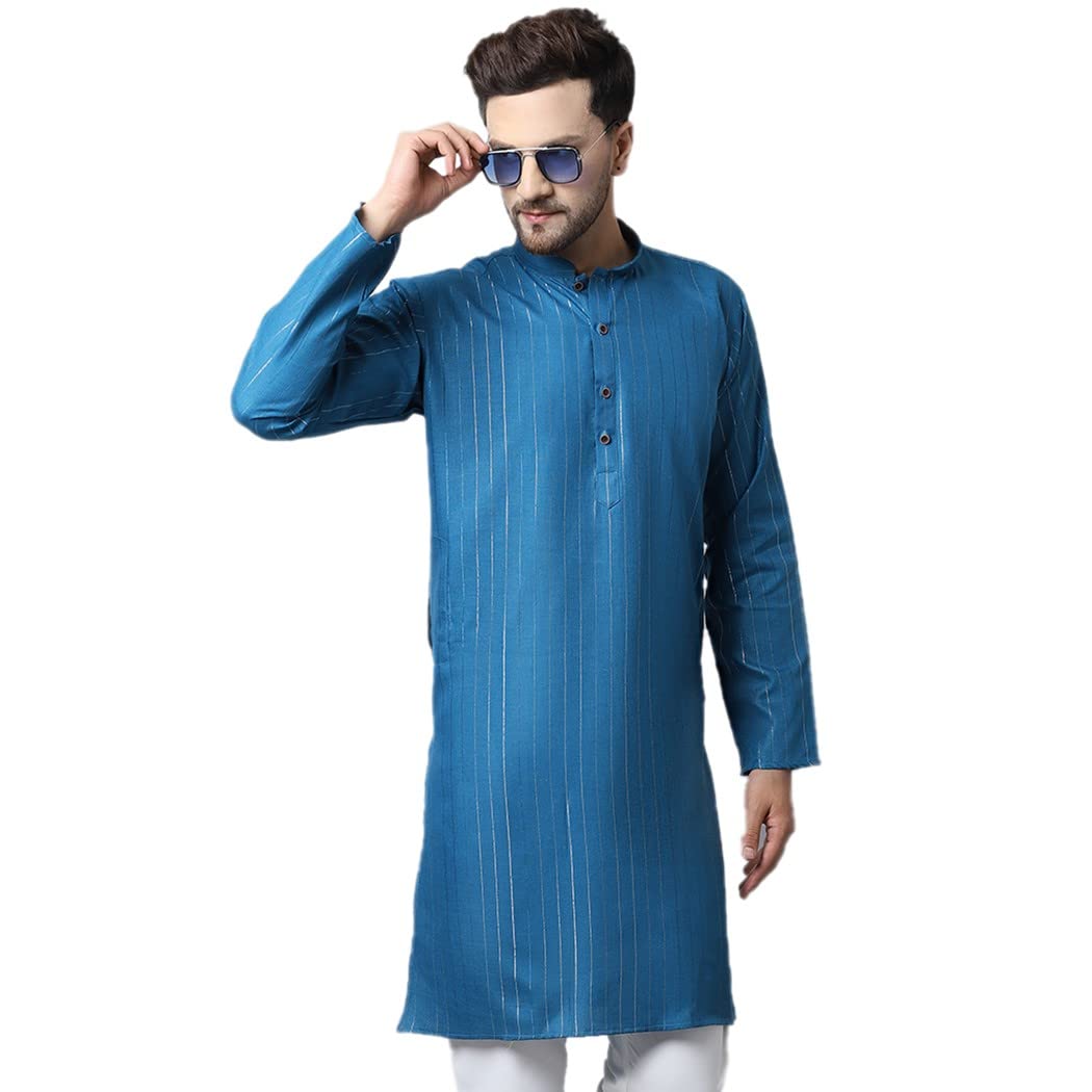 ABH LIFESTYLE Men's Cotton Long Kurtas.
