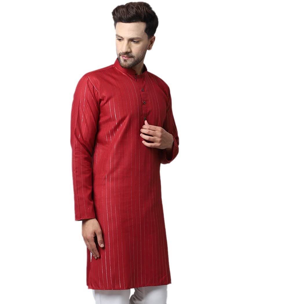 ABH LIFESTYLE Men's Cotton Long Kurtas.