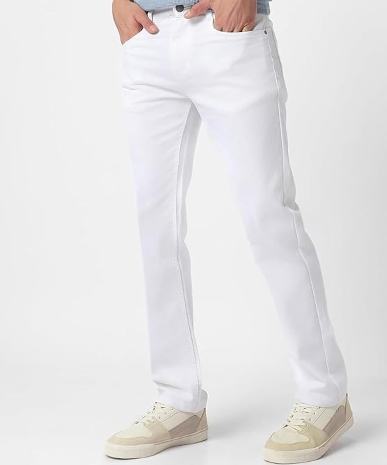 PYKAR Mens Jeans Stretchable Cotton Fabric Regular Fit