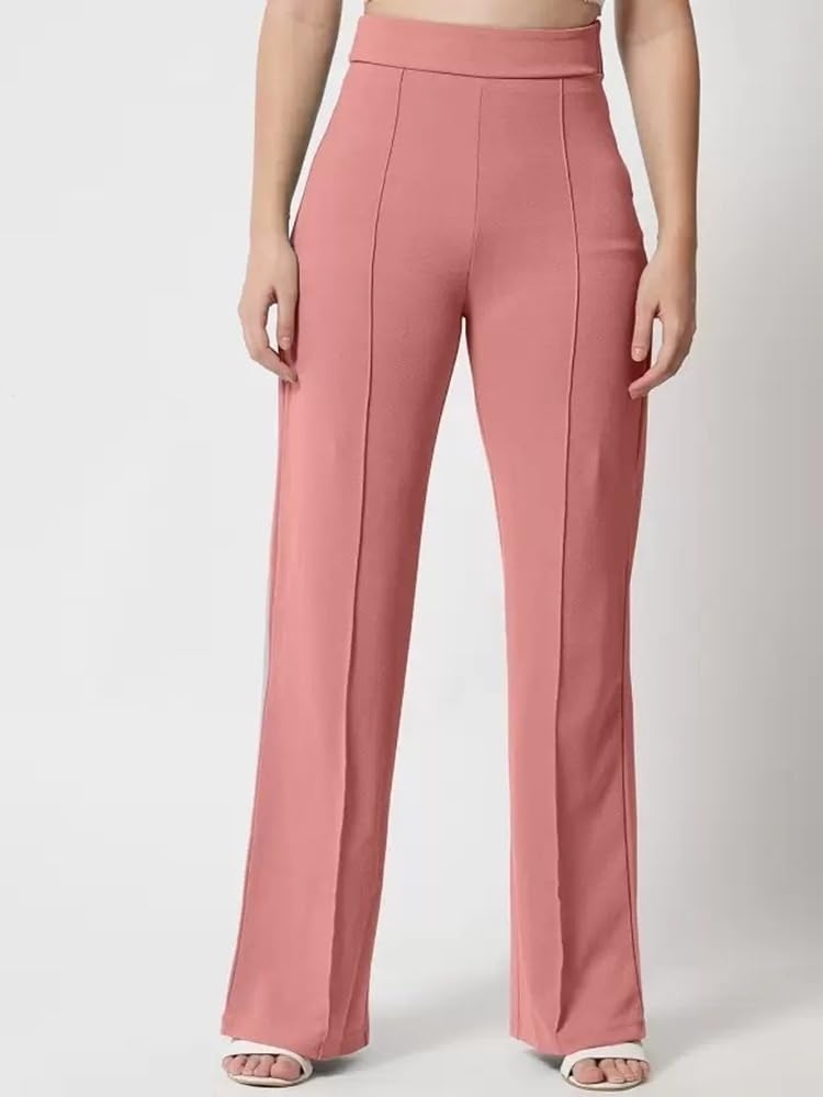 Bhagwati Silk Mill Women's Cotton Blend High Waist