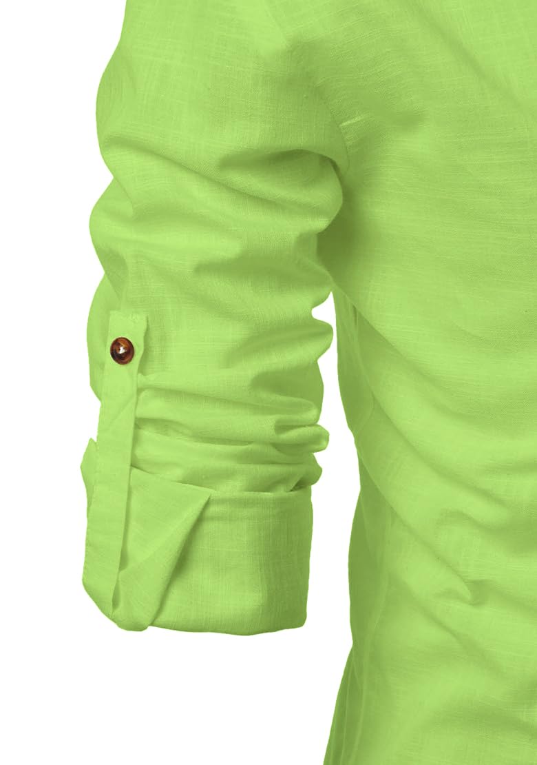 TrendiVastra Men's Cotton Blend Fabric Full Sleeve
