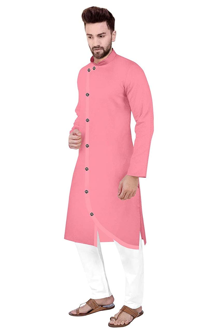 trustous Men's Cotton Kurta Set