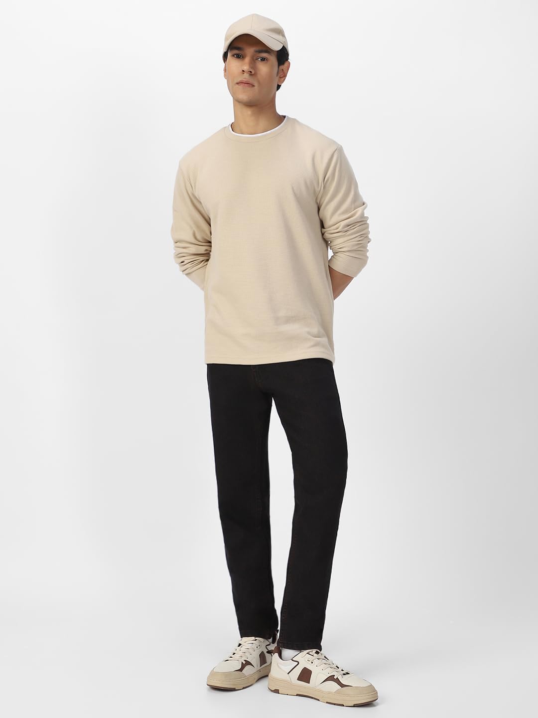 Urbano Fashion Men's Slim Fit Washed Jeans Stretchable