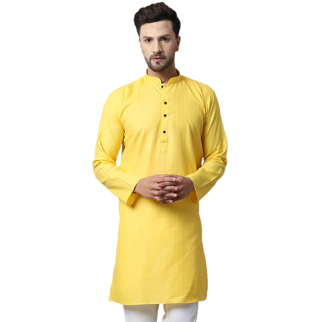 ABH LIFESTYLE Men's Cotton Long Kurtas.