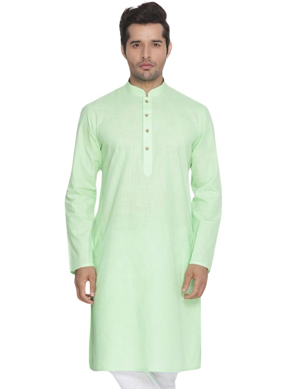 Lymio Men's Cotton Blend Regular Fit Casual Kurta