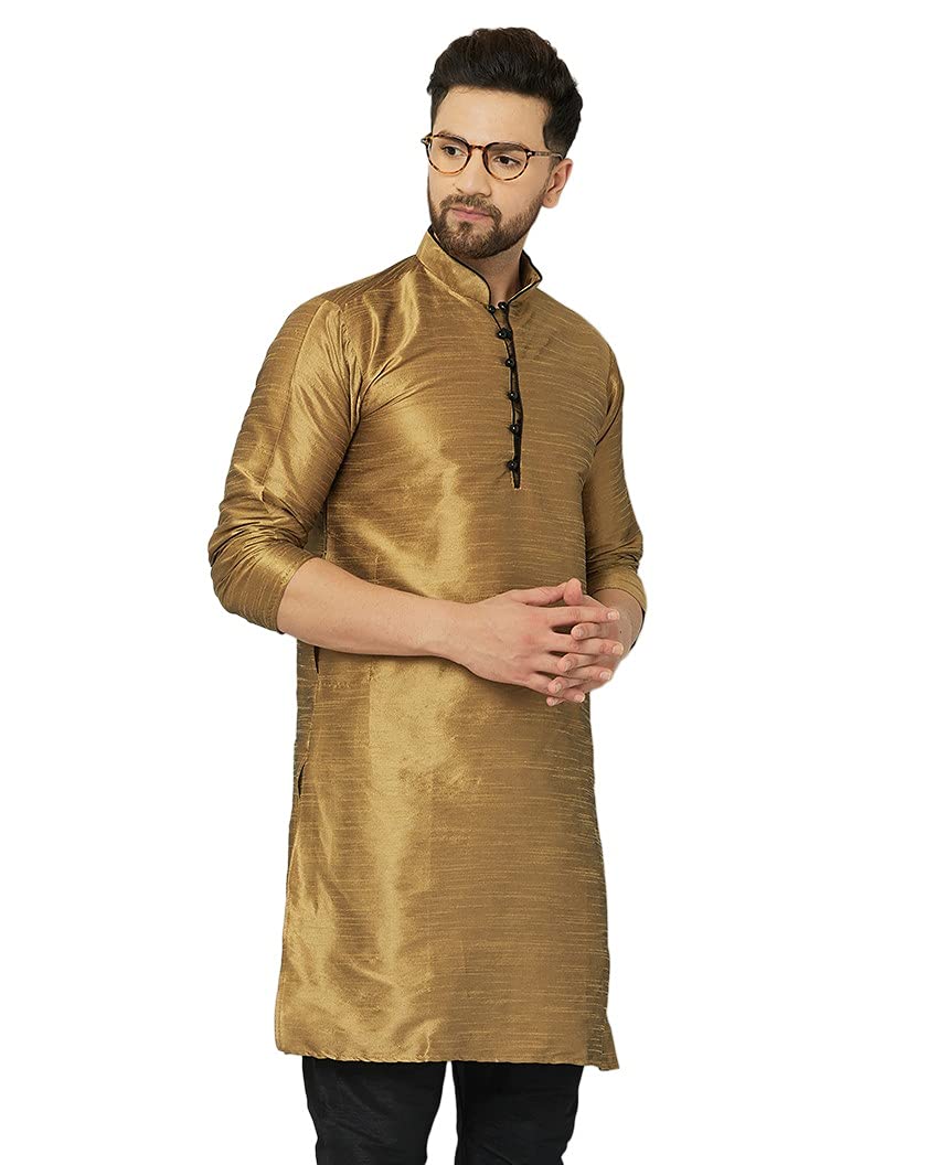 ABH LIFESTYLE Men's Silk Long Kurta only.
