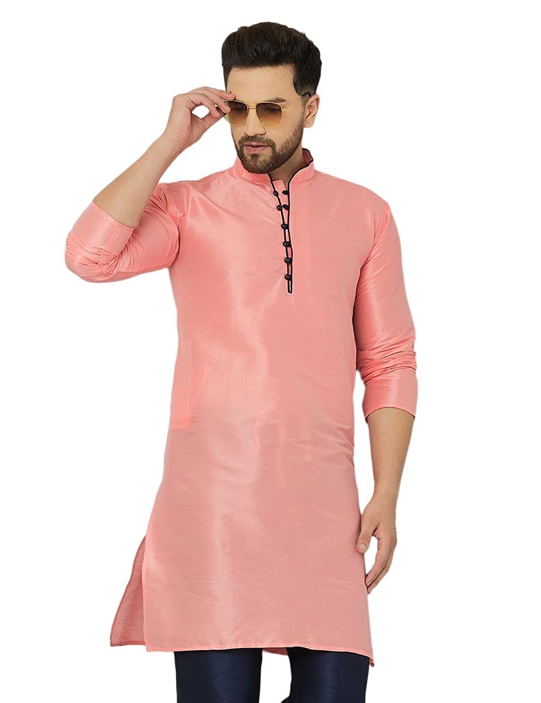 ABH LIFESTYLE Men's Silk Long Kurta only.