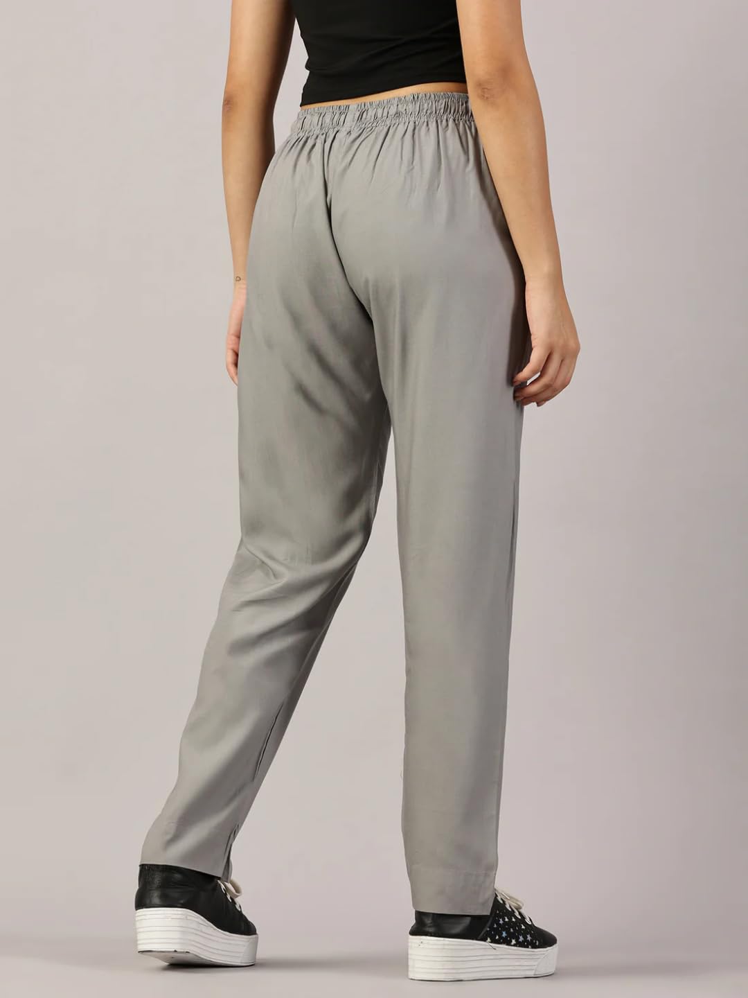 Cadila Women's Cotton Drawstring Rayon Pants