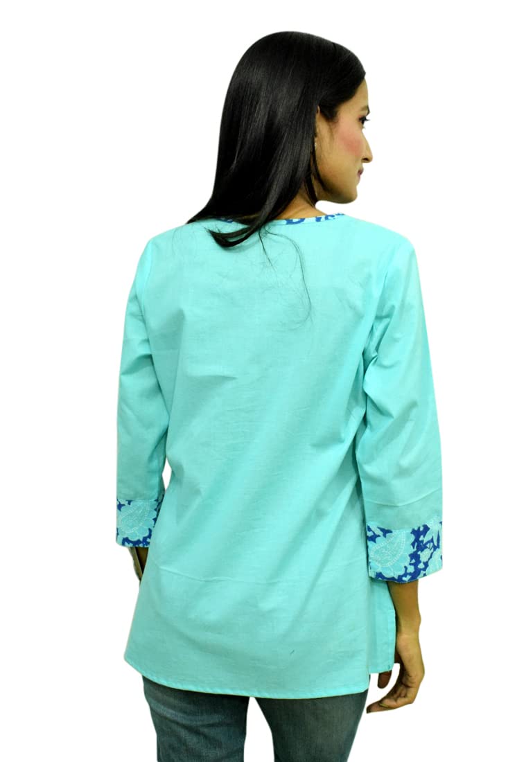 JAIPUR HAND BLOCK Women's Cotton Top |Tunic