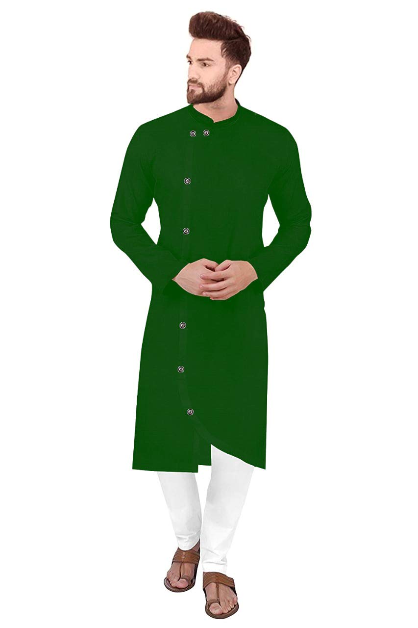 trustous Men's Cotton Kurta Set
