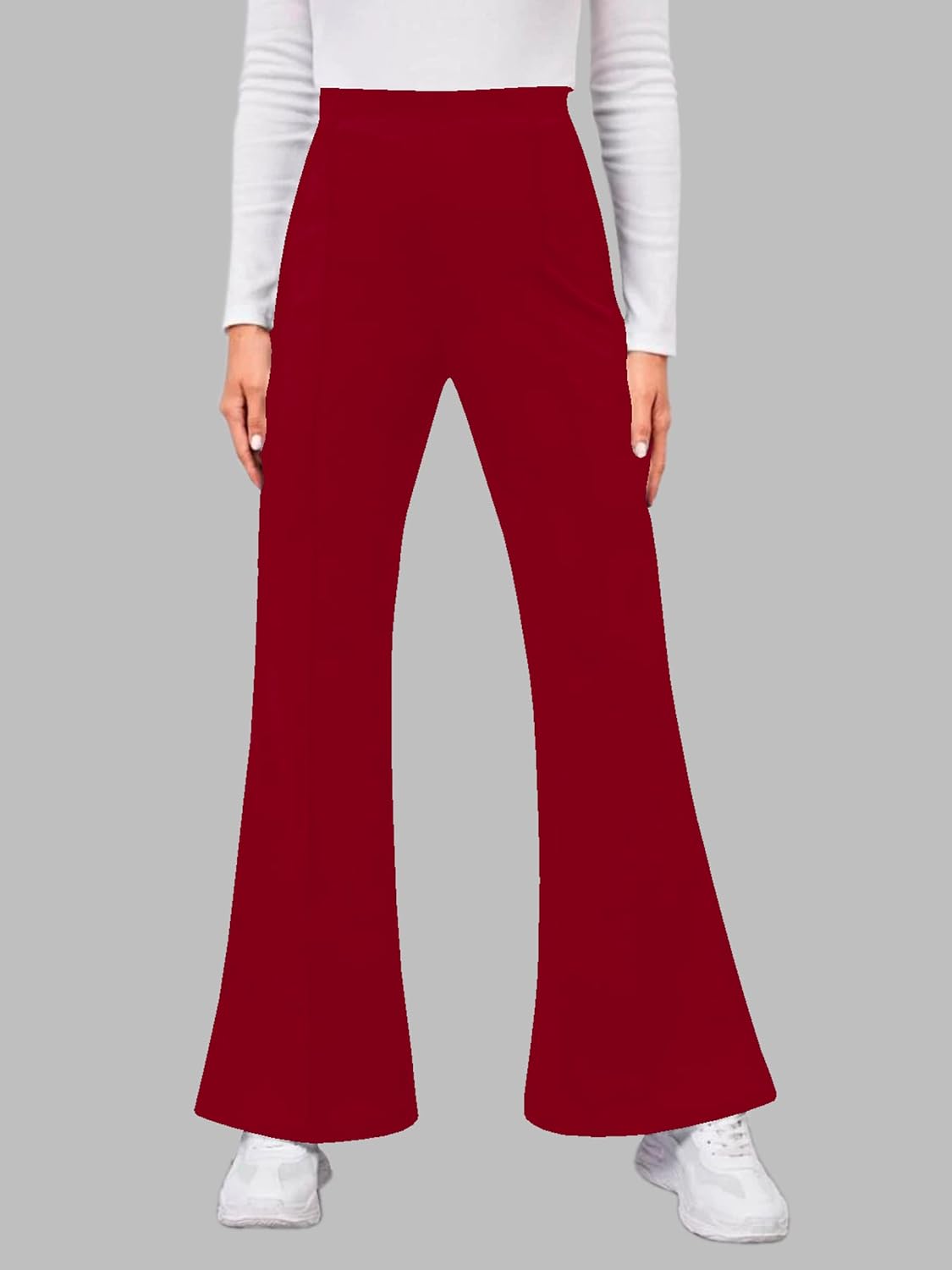 Dream Beauty Fashion Women's Bell Bottom High Waist