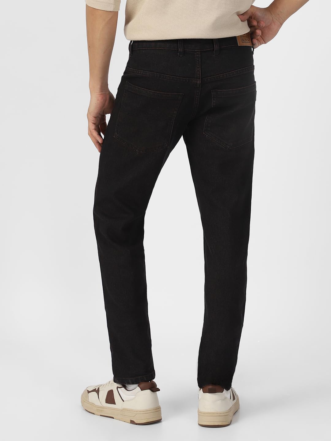 Urbano Fashion Men's Slim Fit Washed Jeans Stretchable