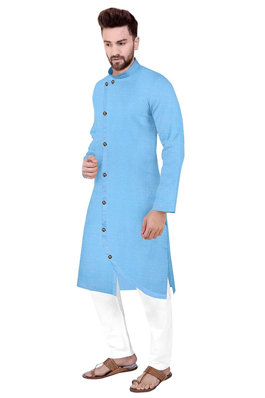 trustous Men's Cotton Kurta Set