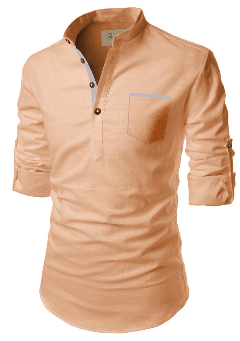 TrendiVastra Men's Cotton Blend Fabric Full Sleeve