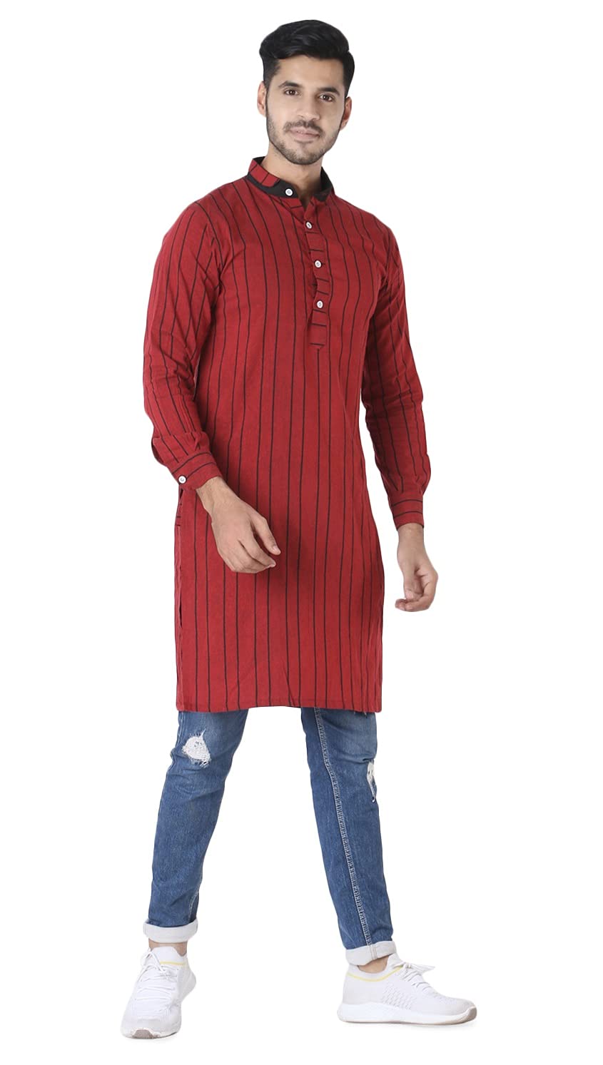 OM SAI LATEST CREATION Men's Cotton Regular Fashion