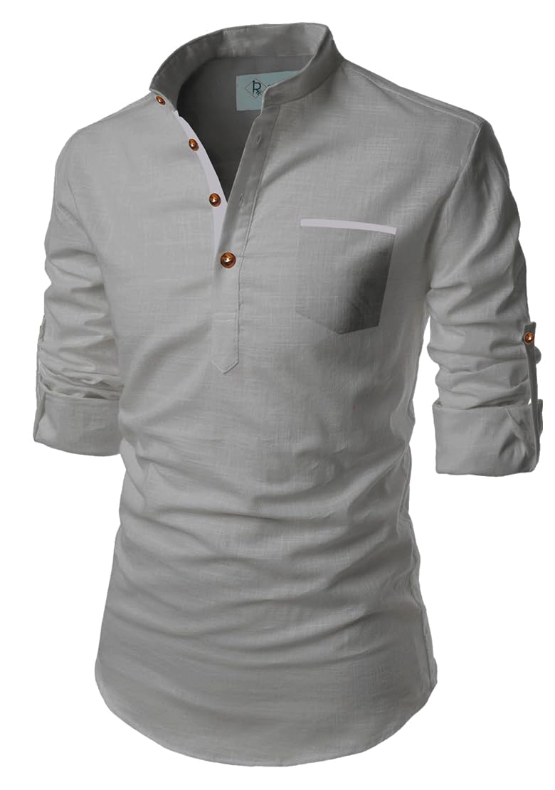 TrendiVastra Men's Cotton Blend Fabric Full Sleeve