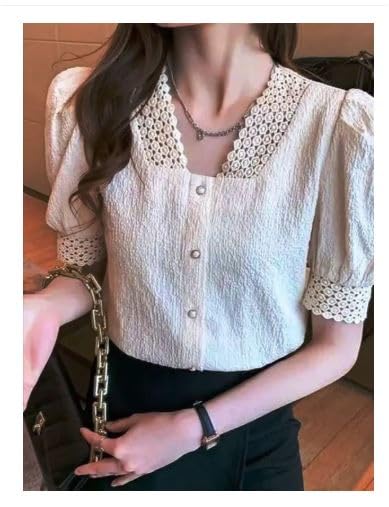 JC JUMMY COUTURE Women's Vintage Style Blouse
