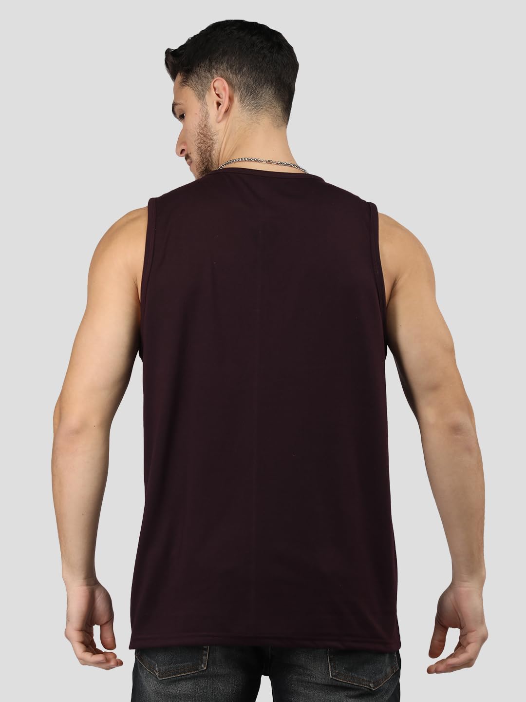 CHKOKKO Tank Tops Sleeveless T-Shirt for Men Cotton