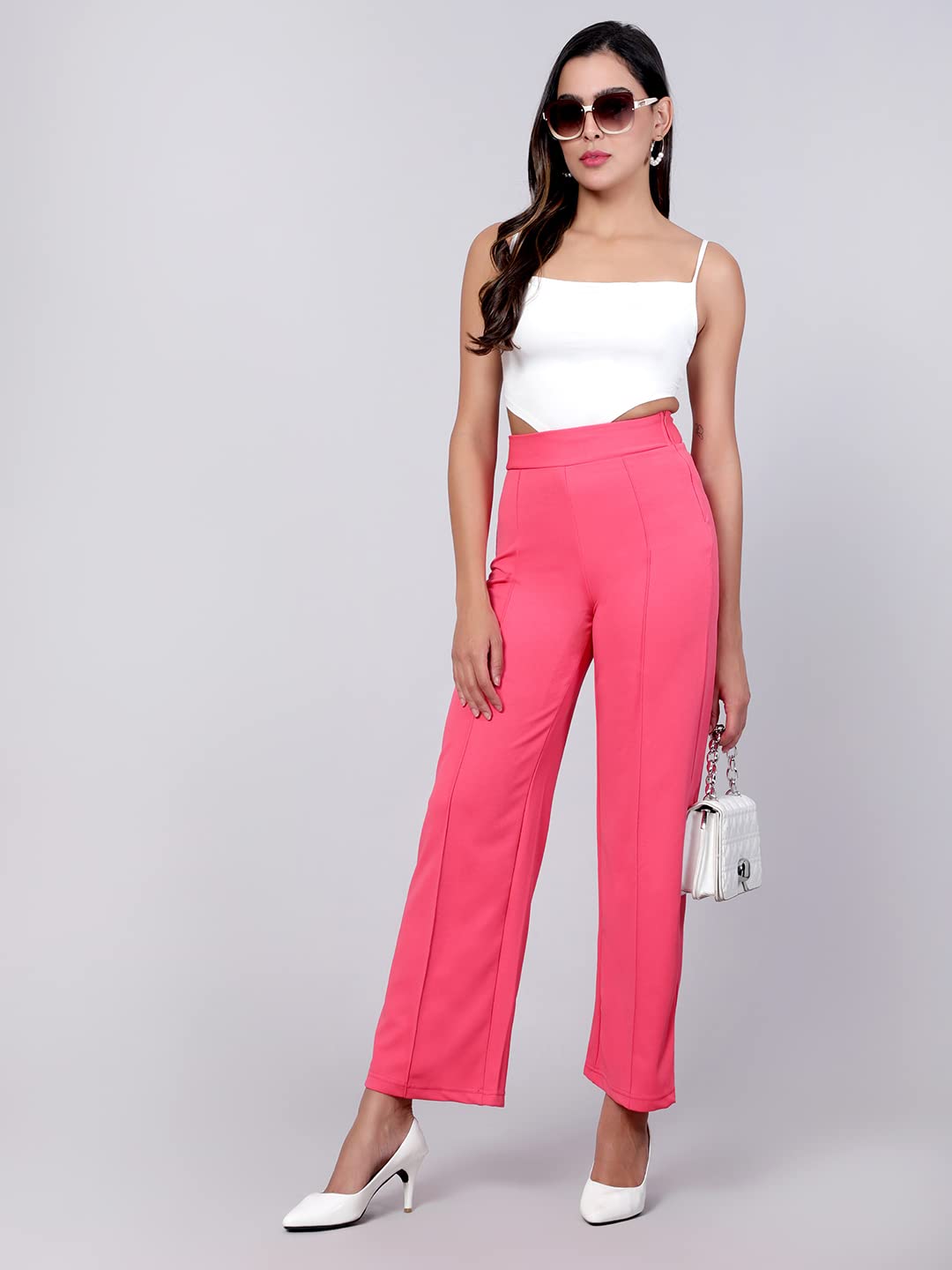 KOTTY Women's Regular Casual Pants