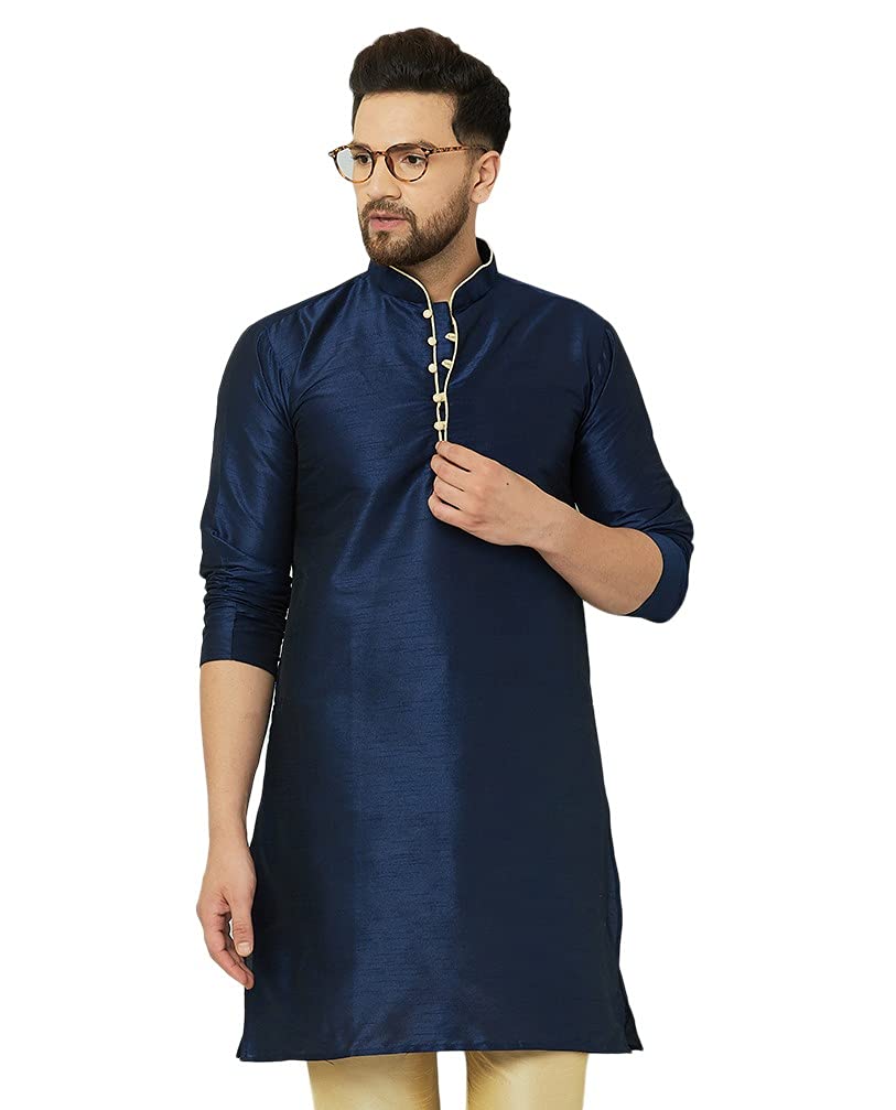 ABH LIFESTYLE Men's Silk Long Kurta only.