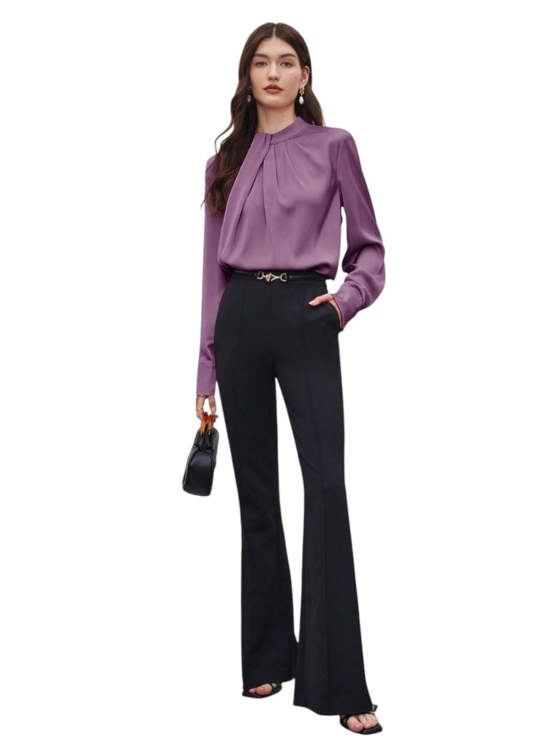 LITZO Top for Women Regular Fit Latest Stylish Office Wear Western Top (T-L-01-04)
