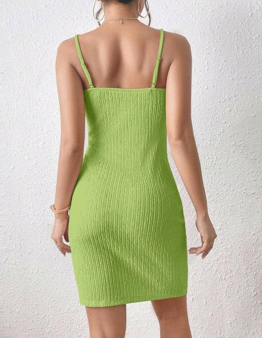 Women's Sexy One Peice with V-Neck and Bare Back Elegant Short Mini Dresses for Party Women's Bodycon Dresses, Sleeveless V-Neck, Ribbed Texture, Hot