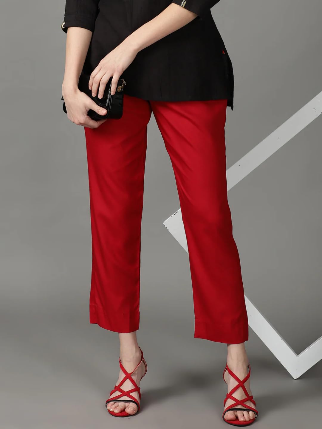 Cadila Women's Cotton Drawstring Rayon Pants