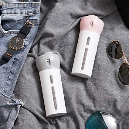 4-in-1 Refillable Travel Bottle Dispenser – Leakproof