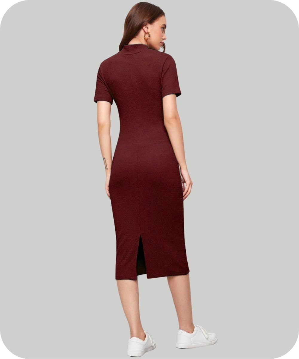 Leriya Fashion one-Piece Dress for Women Bodycon Long | Birthday Dress for Women
