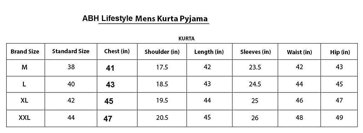 ABH LIFESTYLE Men's Silk Long Kurta only.
