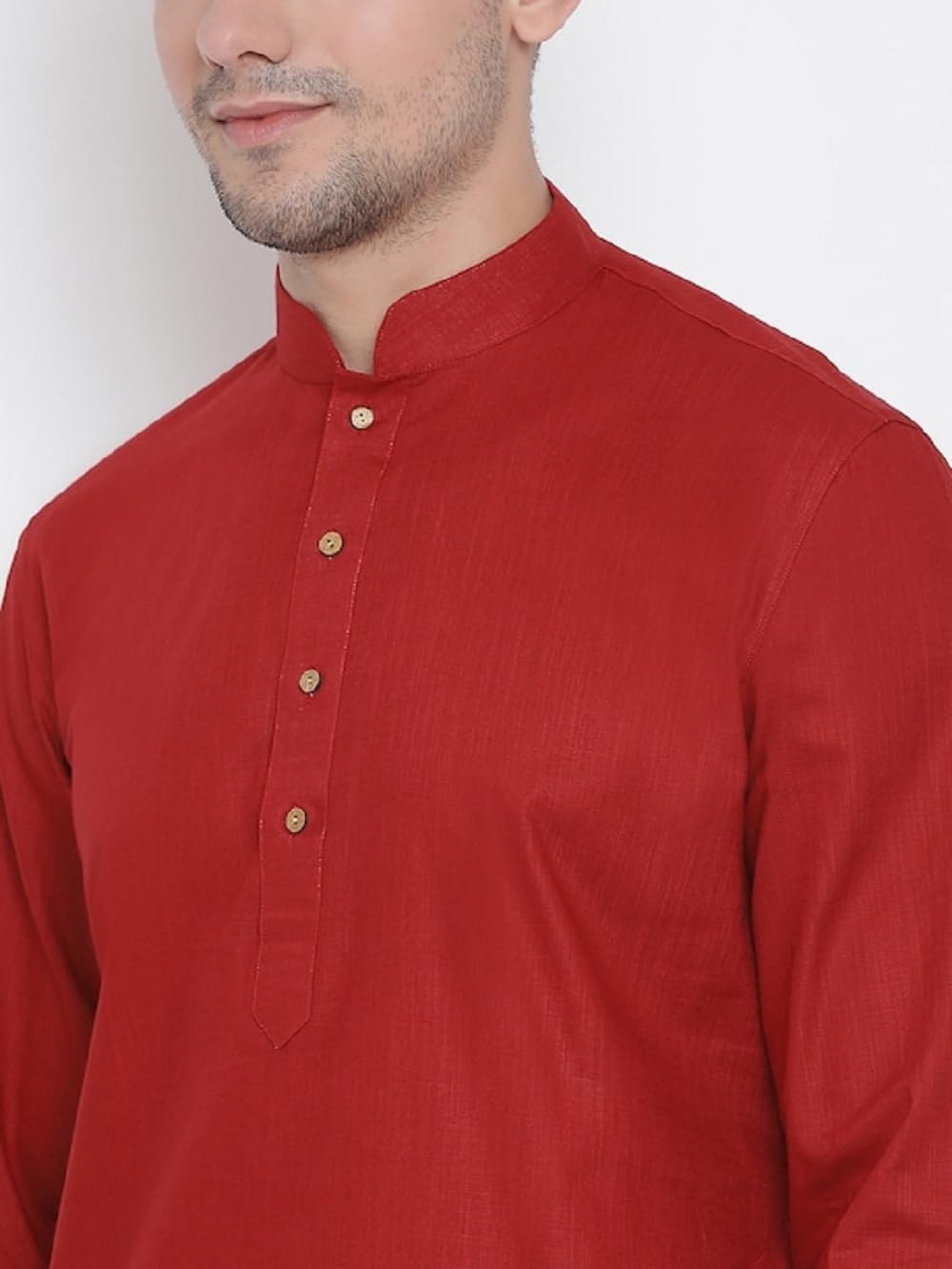 Lymio Men's Cotton Blend Regular Fit Casual Kurta