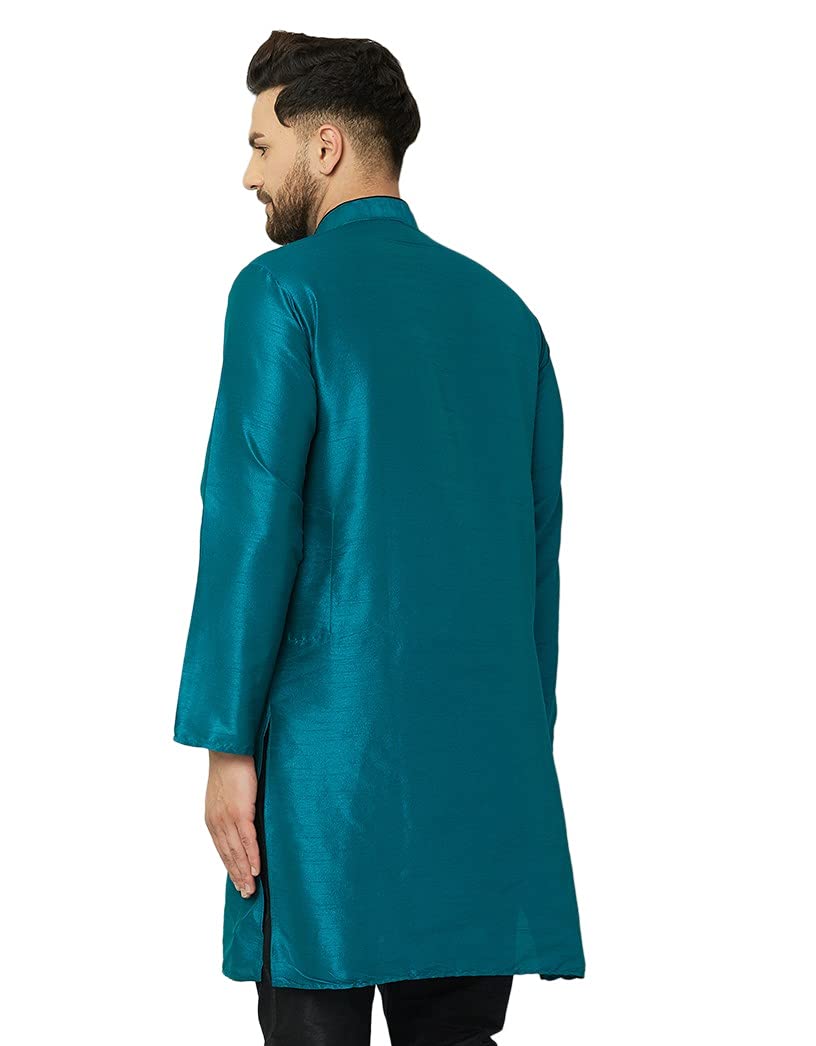 ABH LIFESTYLE Men's Silk Long Kurta only.