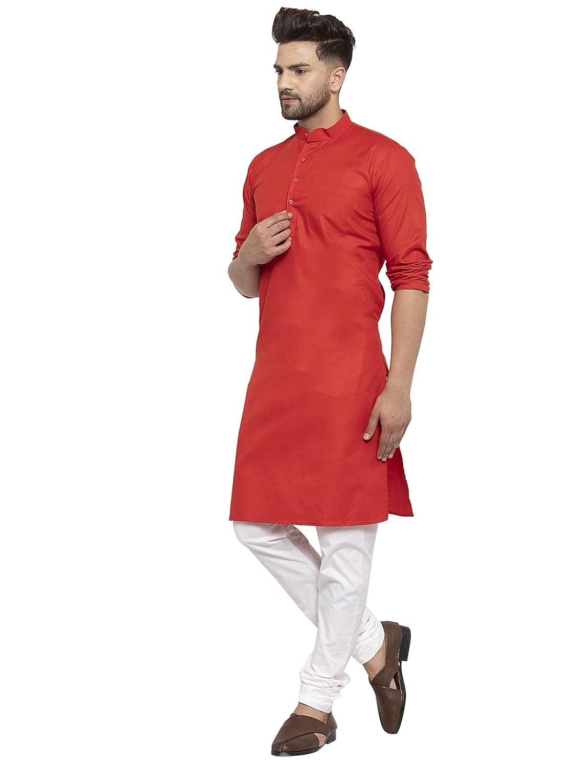 ABH LIFESTYLE Men's Cotton Kurta Pyjama Set