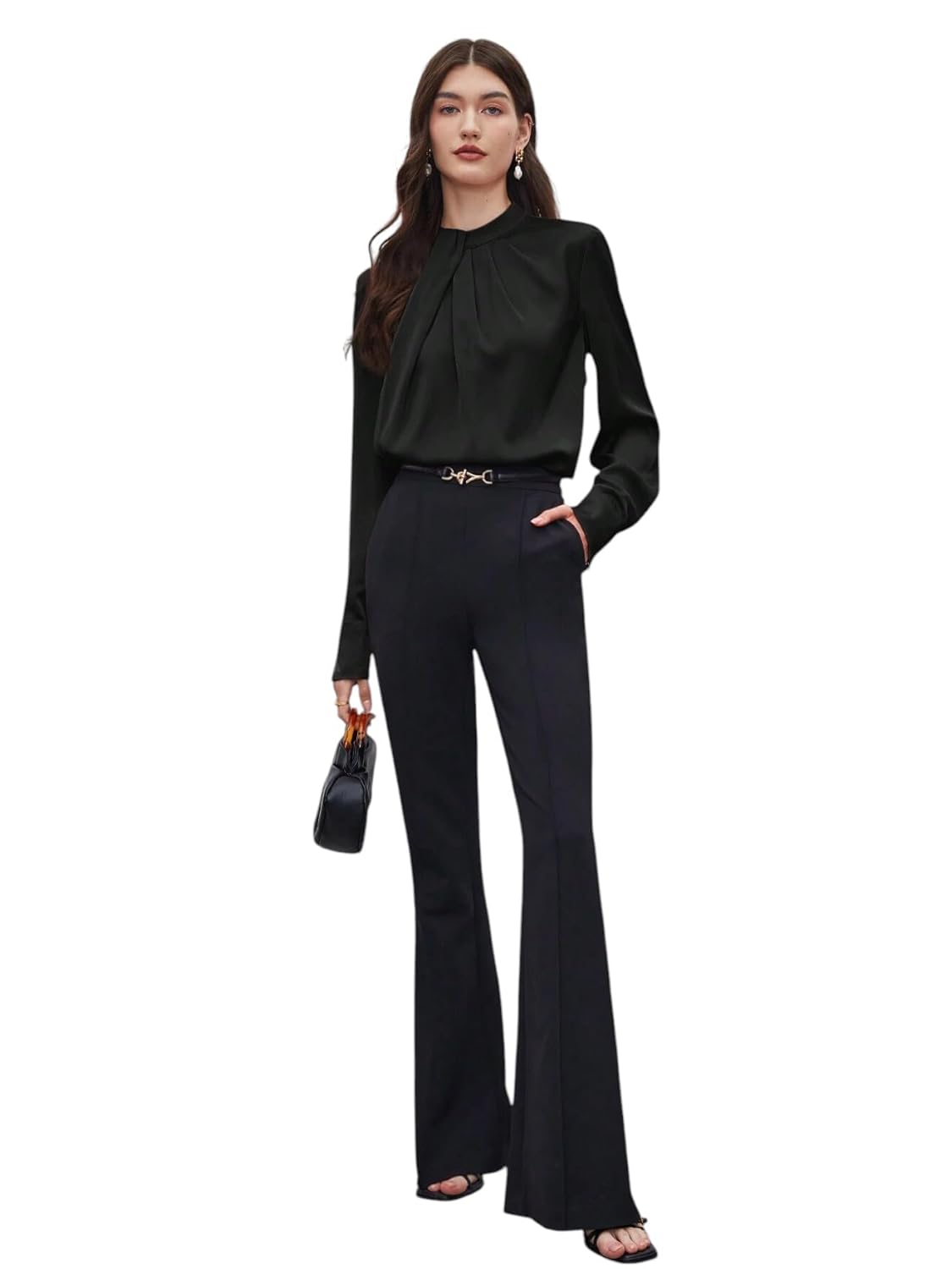 LITZO Top for Women Regular Fit Latest Stylish Office Wear Western Top (T-L-01-04)