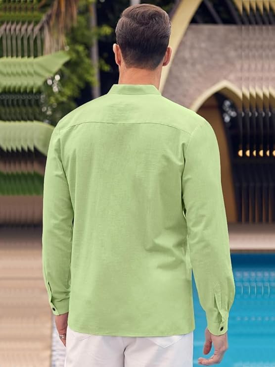 Bellstone Men's Solid Regular Fit Shirt